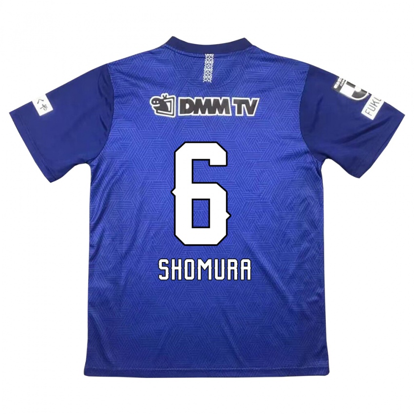 Kinder Tomoki Shomura #6 Dunkelblau Heimtrikot Trikot 2024/25 T-Shirt Schweiz