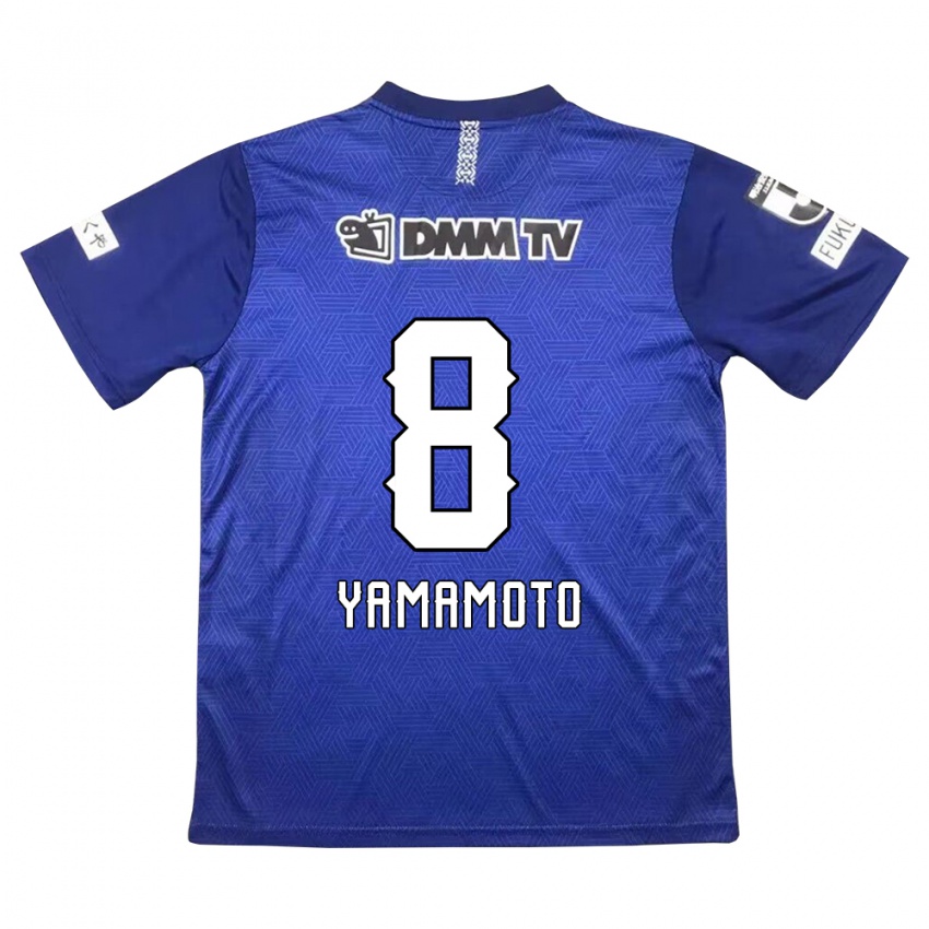 Kinder Shunsuke Yamamoto #8 Dunkelblau Heimtrikot Trikot 2024/25 T-Shirt Schweiz