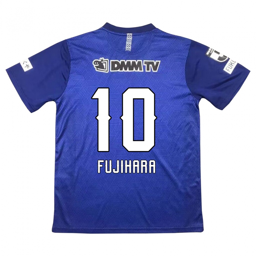 Kinder Naoatsu Fujihara #10 Dunkelblau Heimtrikot Trikot 2024/25 T-Shirt Schweiz