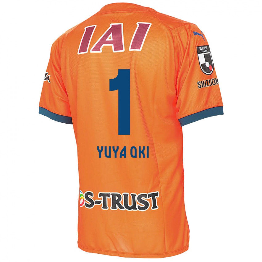 Kinder Yuya Oki #1 Orange Blau Heimtrikot Trikot 2024/25 T-Shirt Schweiz