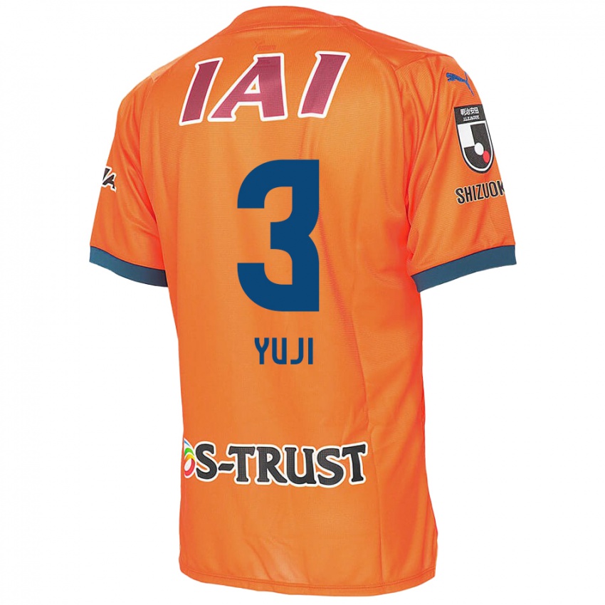 Kinder Yuji Takahashi #3 Orange Blau Heimtrikot Trikot 2024/25 T-Shirt Schweiz