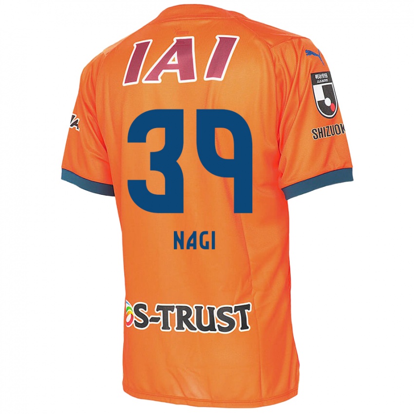 Kinder Nagi Kawatani #39 Orange Blau Heimtrikot Trikot 2024/25 T-Shirt Schweiz