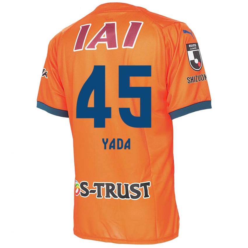 Kinder Ryunosuke Yada #45 Orange Blau Heimtrikot Trikot 2024/25 T-Shirt Schweiz