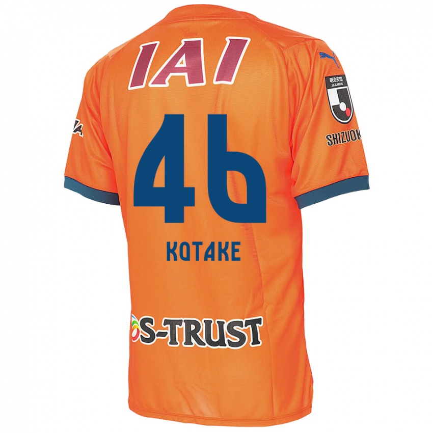 Kinder Sean Kotake #46 Orange Blau Heimtrikot Trikot 2024/25 T-Shirt Schweiz