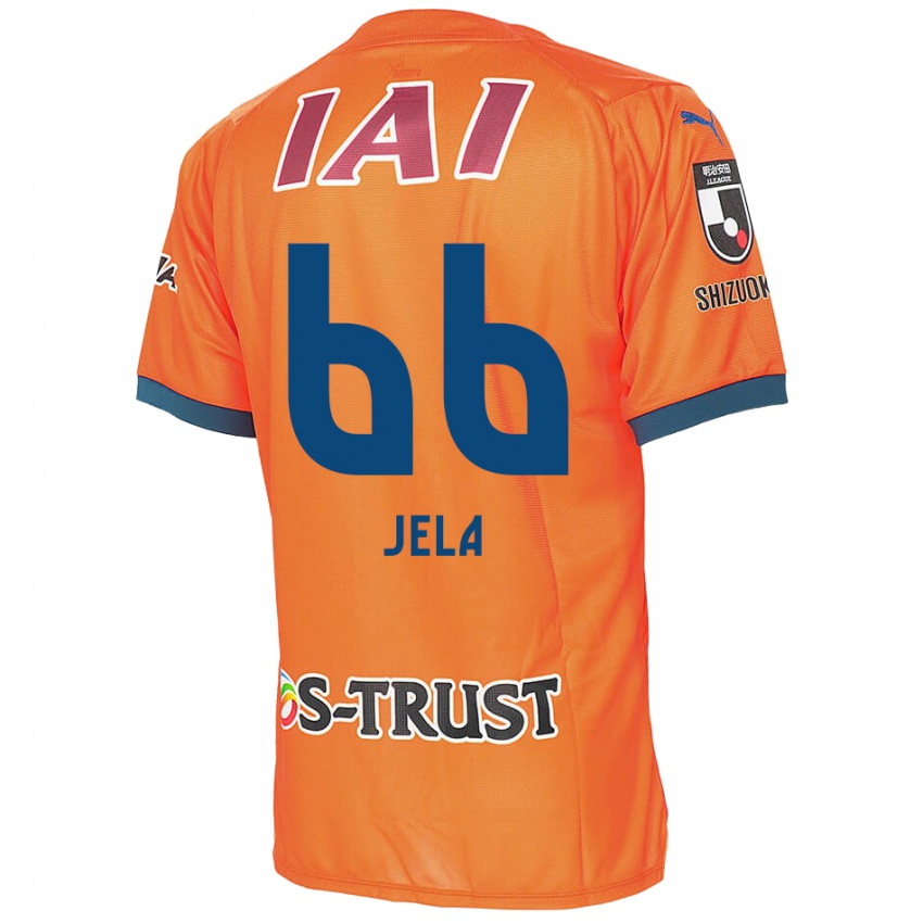 Kinder Jelani Reshaun Sumiyoshi #66 Orange Blau Heimtrikot Trikot 2024/25 T-Shirt Schweiz