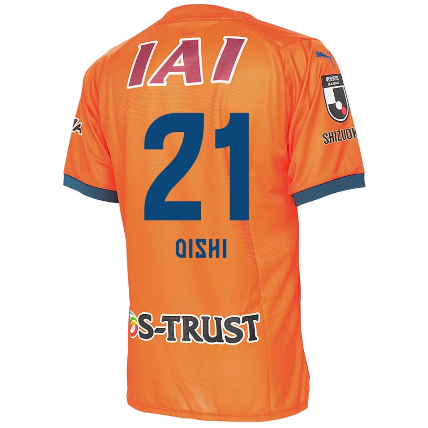 Kinder Kaede Oishi #21 Orange Blau Heimtrikot Trikot 2024/25 T-Shirt Schweiz