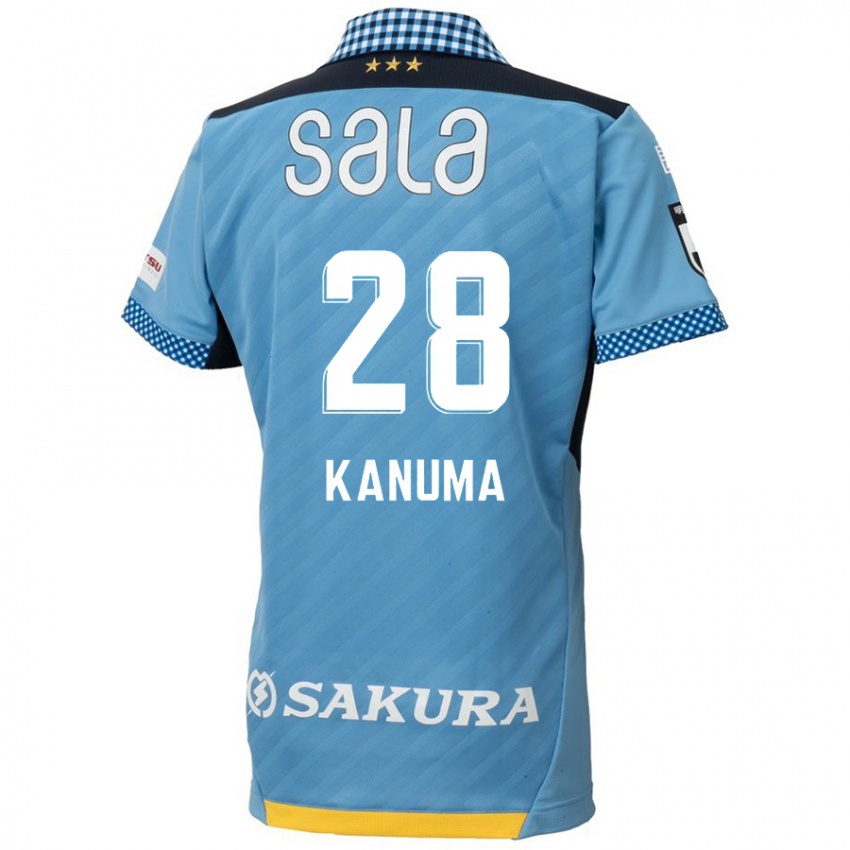 Kinder Naoki Kanuma #28 Blau Schwarz Heimtrikot Trikot 2024/25 T-Shirt Schweiz