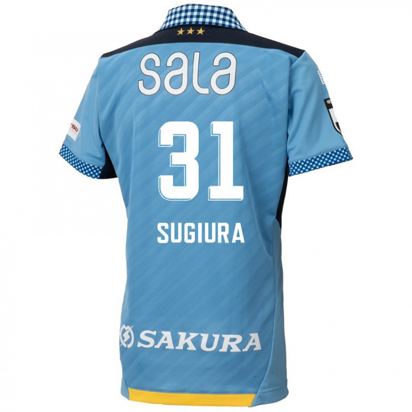 Kinder Rinnosuke Sugiura #31 Blau Schwarz Heimtrikot Trikot 2024/25 T-Shirt Schweiz