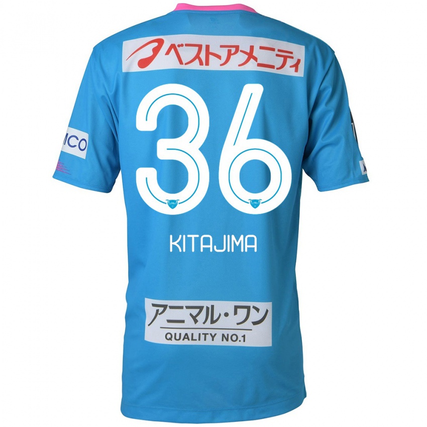 Kinder Fumiya Kitajima #36 Blau Rosa Heimtrikot Trikot 2024/25 T-Shirt Schweiz