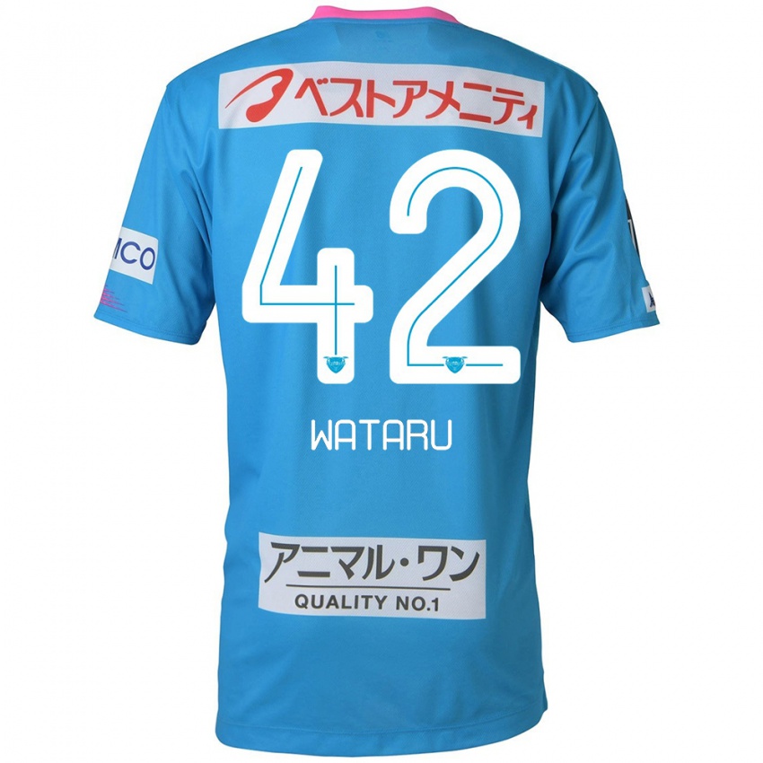 Kinder Wataru Harada #42 Blau Rosa Heimtrikot Trikot 2024/25 T-Shirt Schweiz