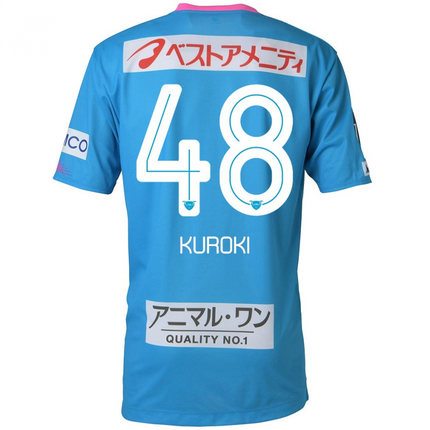 Kinder Yuya Kuroki #48 Blau Rosa Heimtrikot Trikot 2024/25 T-Shirt Schweiz