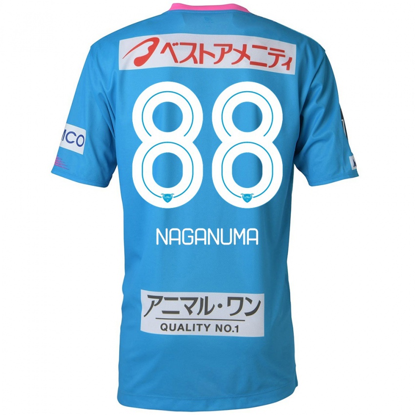 Kinder Yoichi Naganuma #88 Blau Rosa Heimtrikot Trikot 2024/25 T-Shirt Schweiz