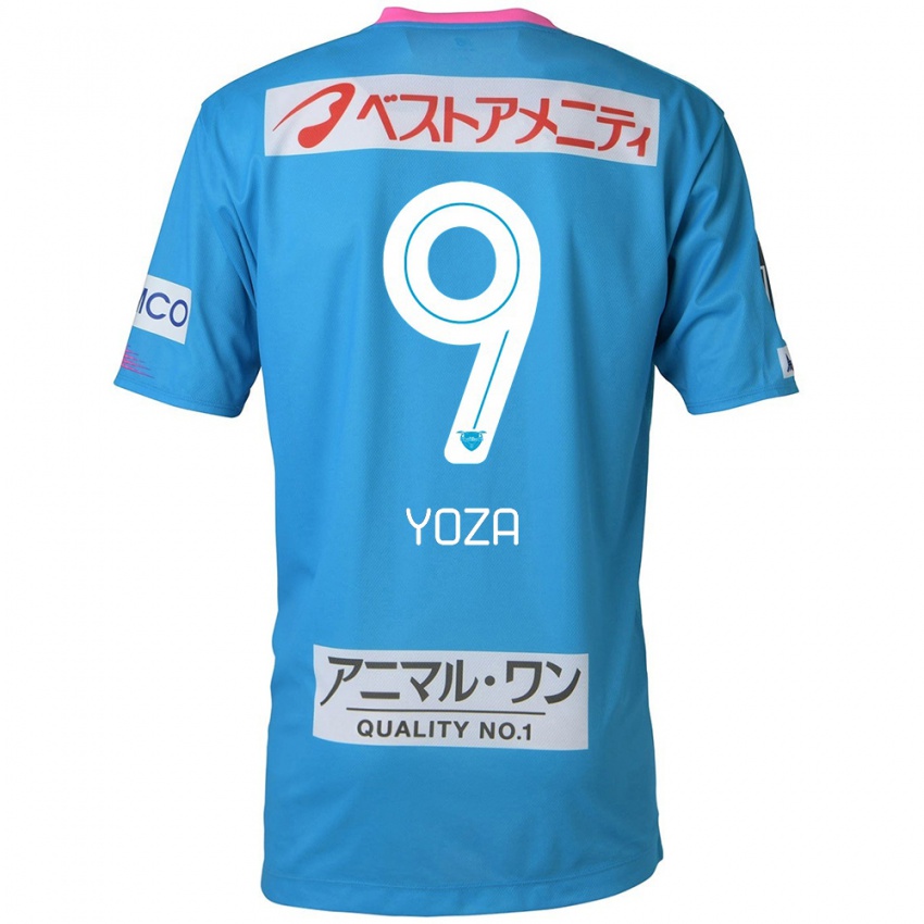 Kinder Tomomichi Yoza #9 Blau Rosa Heimtrikot Trikot 2024/25 T-Shirt Schweiz