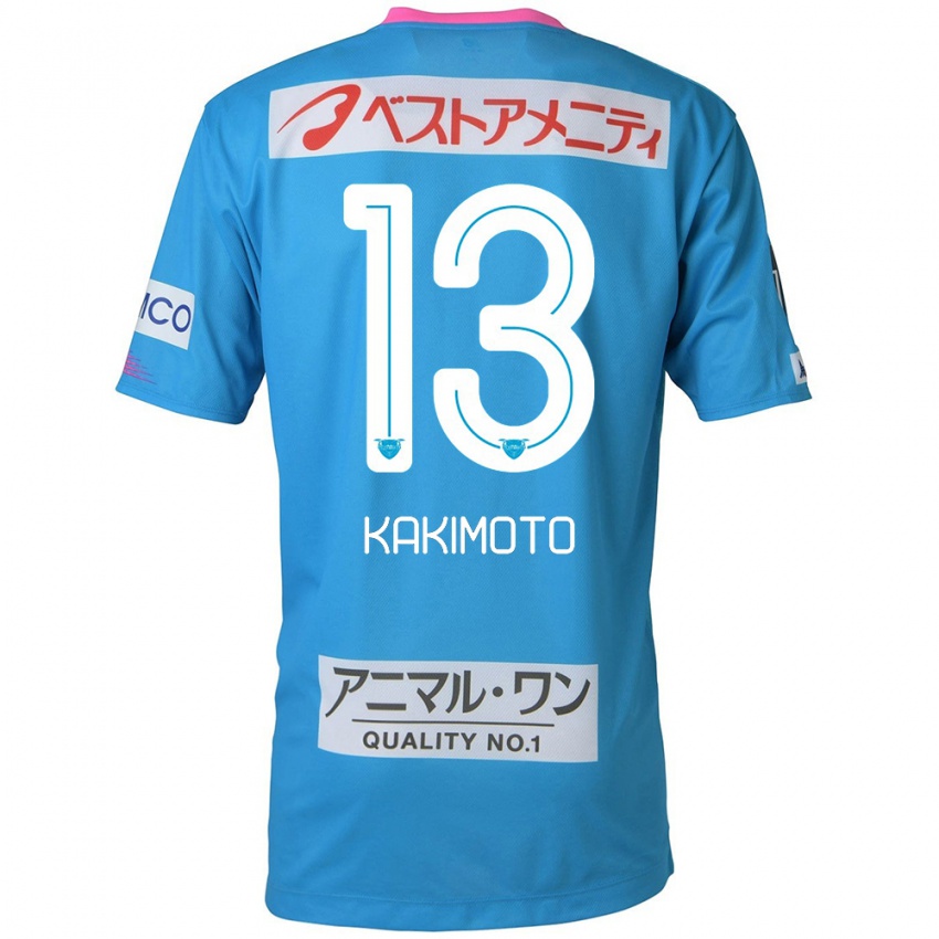 Kinder Yuto Kakimoto #13 Blau Rosa Heimtrikot Trikot 2024/25 T-Shirt Schweiz