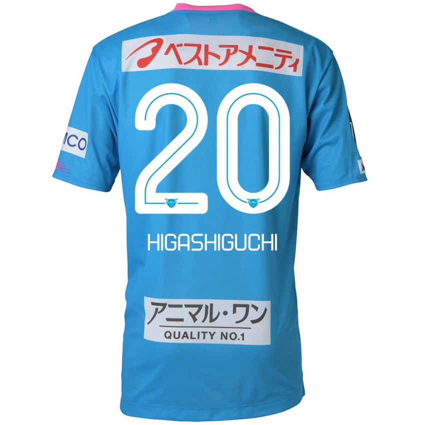 Kinder Aitaro Higashiguchi #20 Blau Rosa Heimtrikot Trikot 2024/25 T-Shirt Schweiz