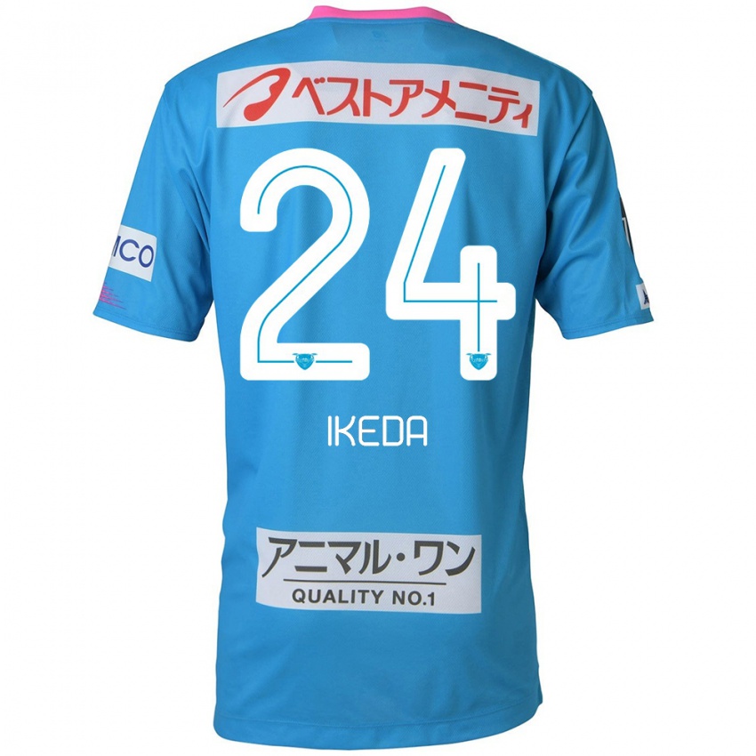 Kinder Tokia Ikeda #24 Blau Rosa Heimtrikot Trikot 2024/25 T-Shirt Schweiz