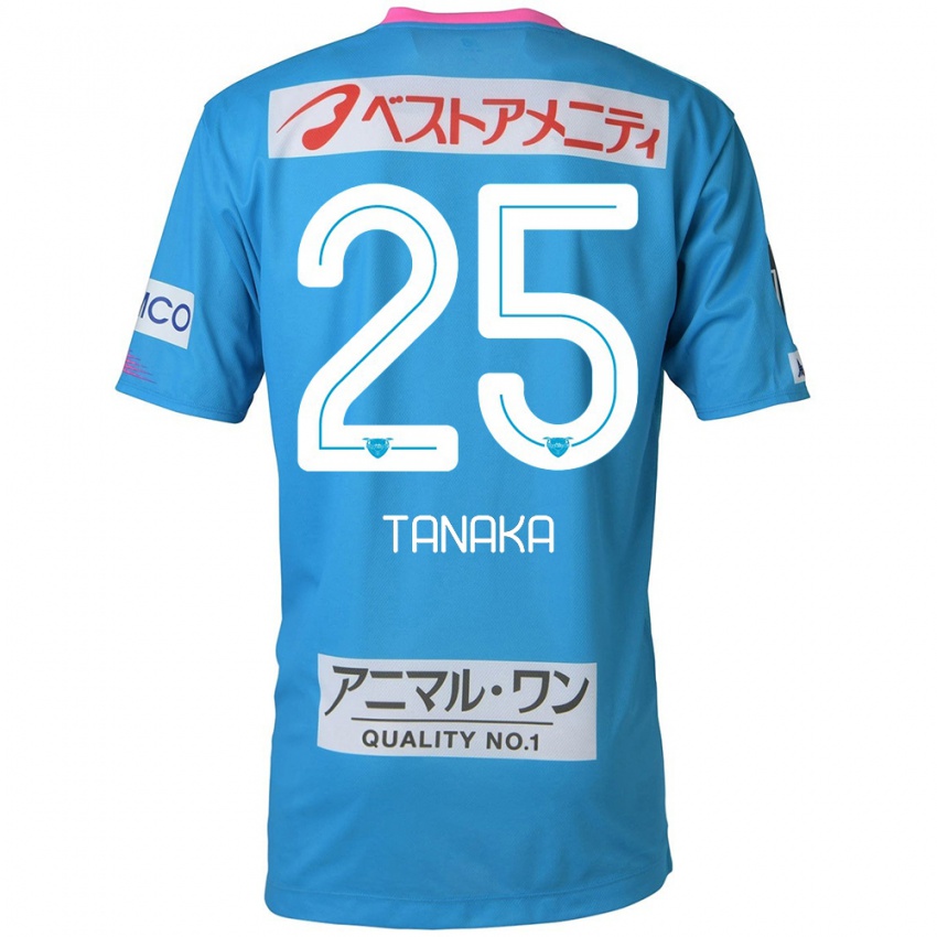 Kinder Yuto Tanaka #25 Blau Rosa Heimtrikot Trikot 2024/25 T-Shirt Schweiz