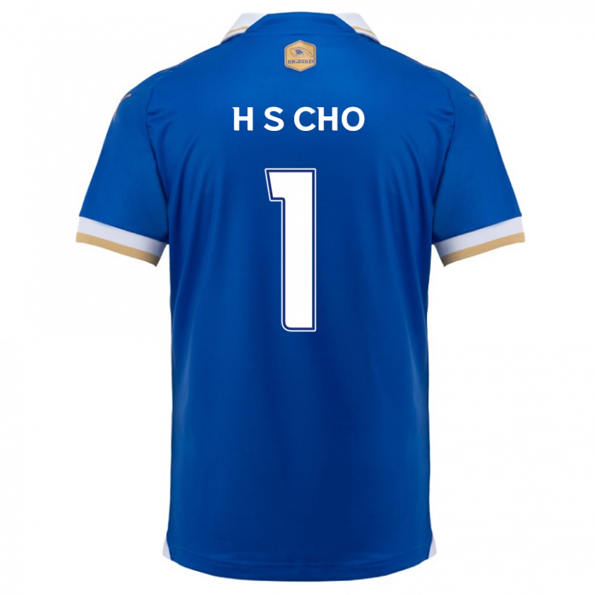 Kinder Sung-Hoon Cho #1 Blau Weiss Heimtrikot Trikot 2024/25 T-Shirt Schweiz