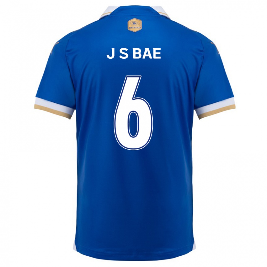 Kinder Seo-Joon Bae #6 Blau Weiss Heimtrikot Trikot 2024/25 T-Shirt Schweiz