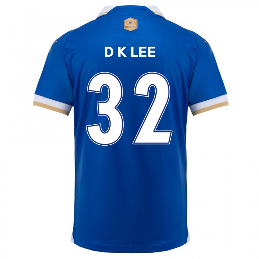 Kinder Kyu-Dong Lee #32 Blau Weiss Heimtrikot Trikot 2024/25 T-Shirt Schweiz