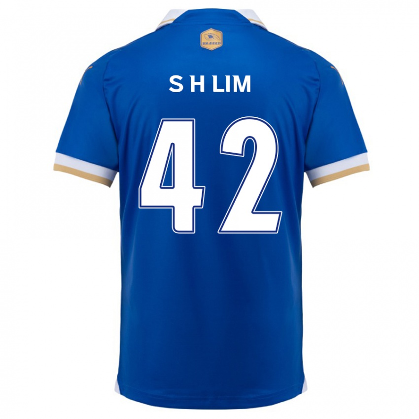 Kinder Hyun-Sub Lim #42 Blau Weiss Heimtrikot Trikot 2024/25 T-Shirt Schweiz