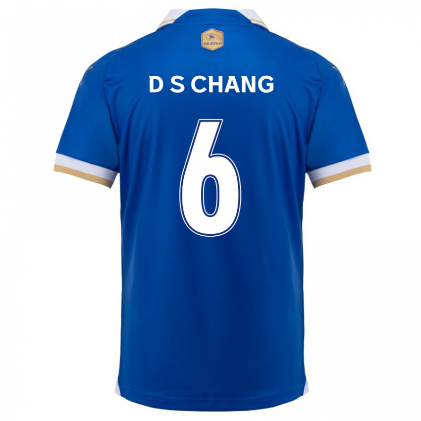 Kinder Se-Dong Chang #6 Blau Weiss Heimtrikot Trikot 2024/25 T-Shirt Schweiz