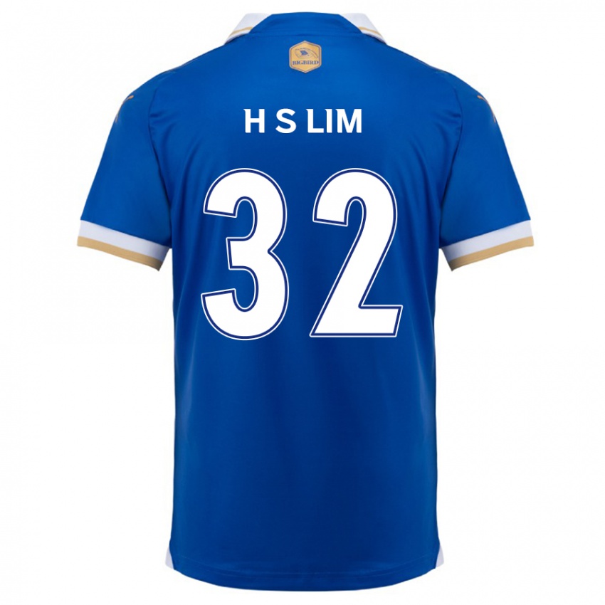 Kinder Seong-Hyeon Lim #32 Blau Weiss Heimtrikot Trikot 2024/25 T-Shirt Schweiz