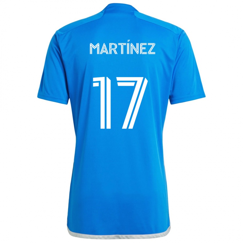 Kinder Josef Martínez #17 Blau Weiss Heimtrikot Trikot 2024/25 T-Shirt Schweiz