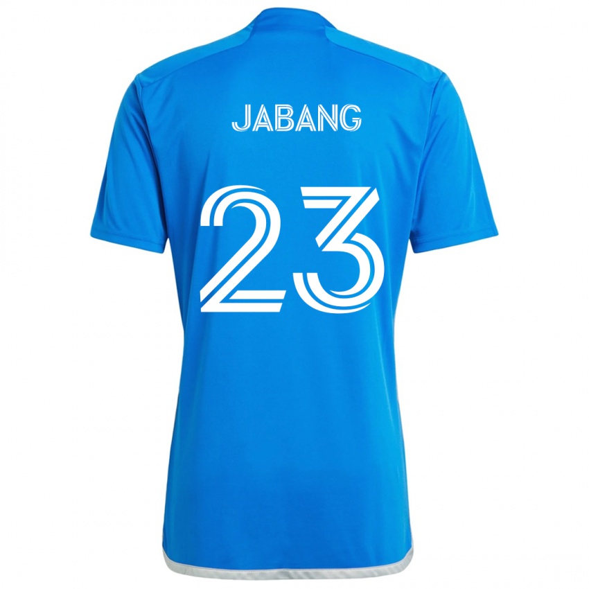 Kinder Ousman Jabang #23 Blau Weiss Heimtrikot Trikot 2024/25 T-Shirt Schweiz