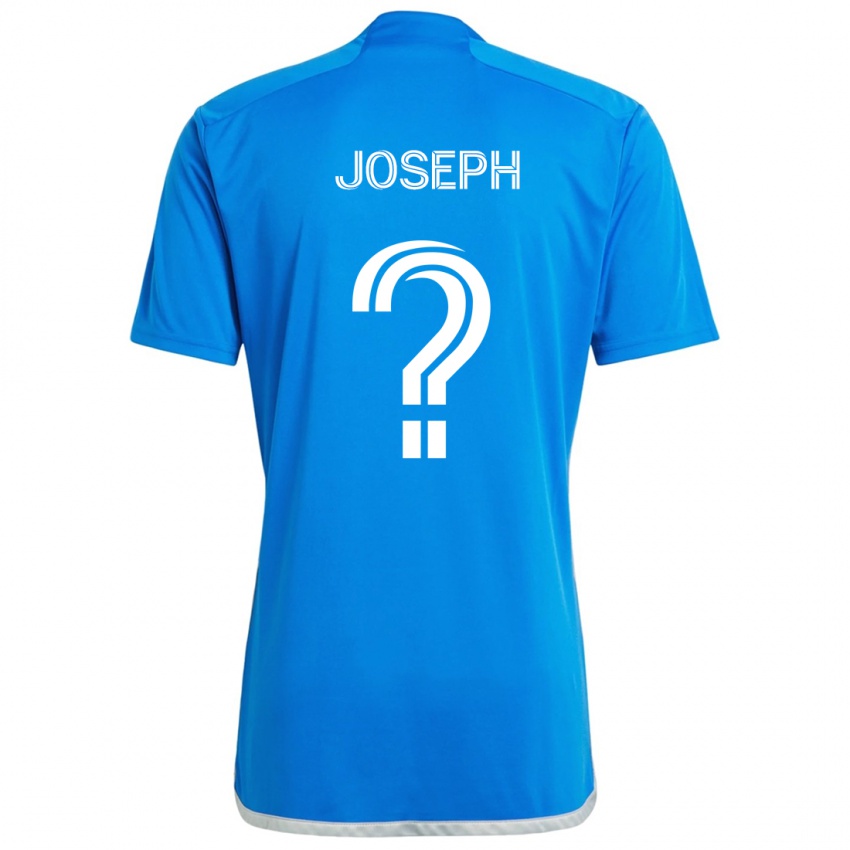 Kinder Sebastien Joseph #0 Blau Weiss Heimtrikot Trikot 2024/25 T-Shirt Schweiz