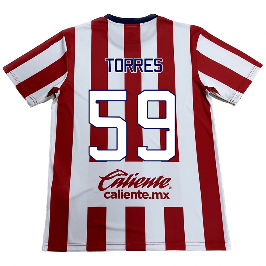 Kinder Christian Torres #59 Rot-Weiss Heimtrikot Trikot 2024/25 T-Shirt Schweiz