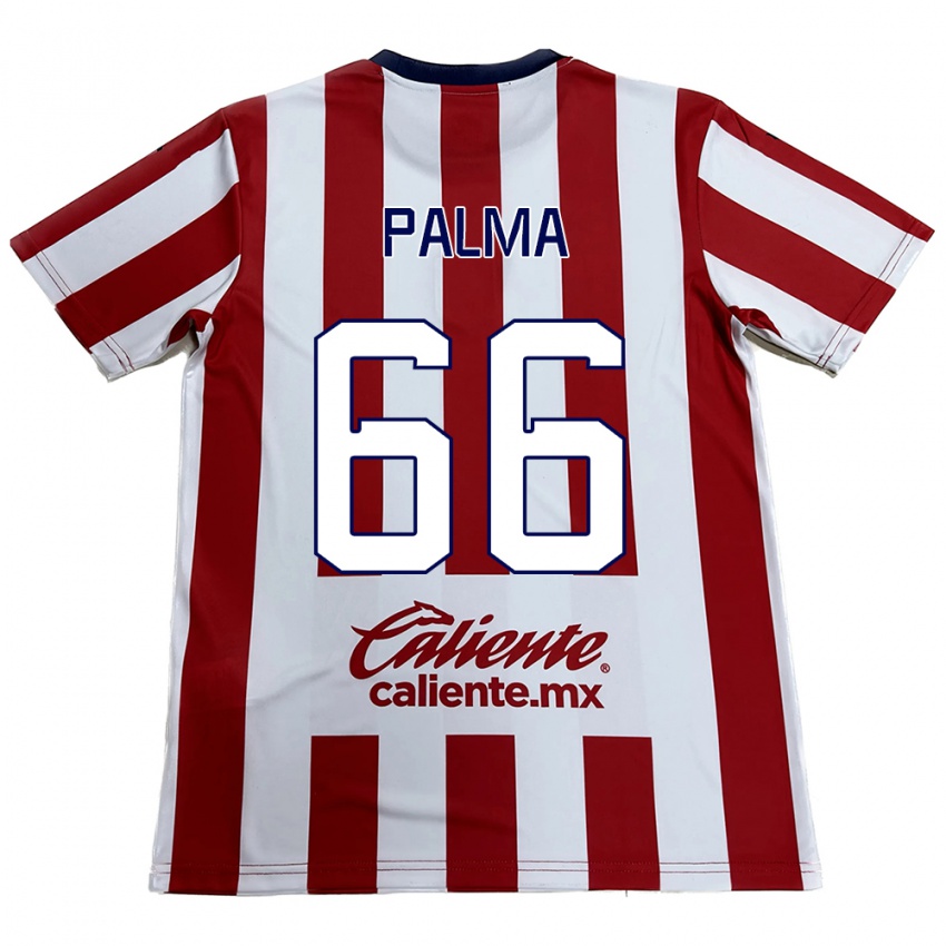 Kinder Arturo Palma #66 Rot-Weiss Heimtrikot Trikot 2024/25 T-Shirt Schweiz