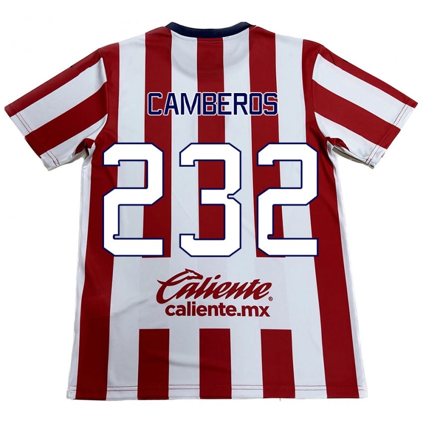 Kinder Hugo Camberos #232 Rot-Weiss Heimtrikot Trikot 2024/25 T-Shirt Schweiz