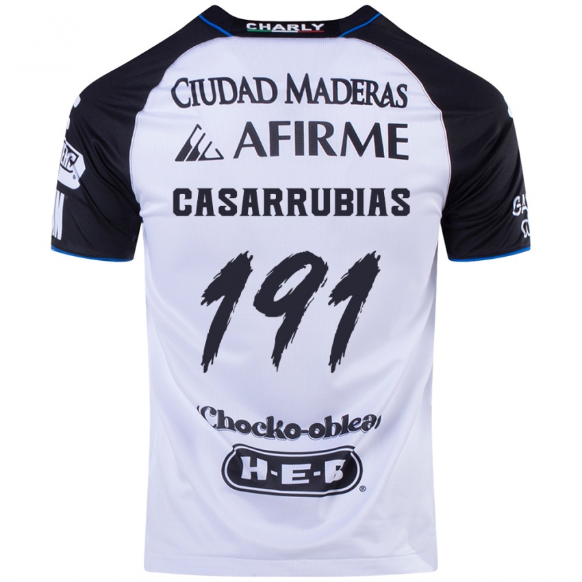 Kinder Aaron Casarrubias #191 Schwarz Blau Heimtrikot Trikot 2024/25 T-Shirt Schweiz