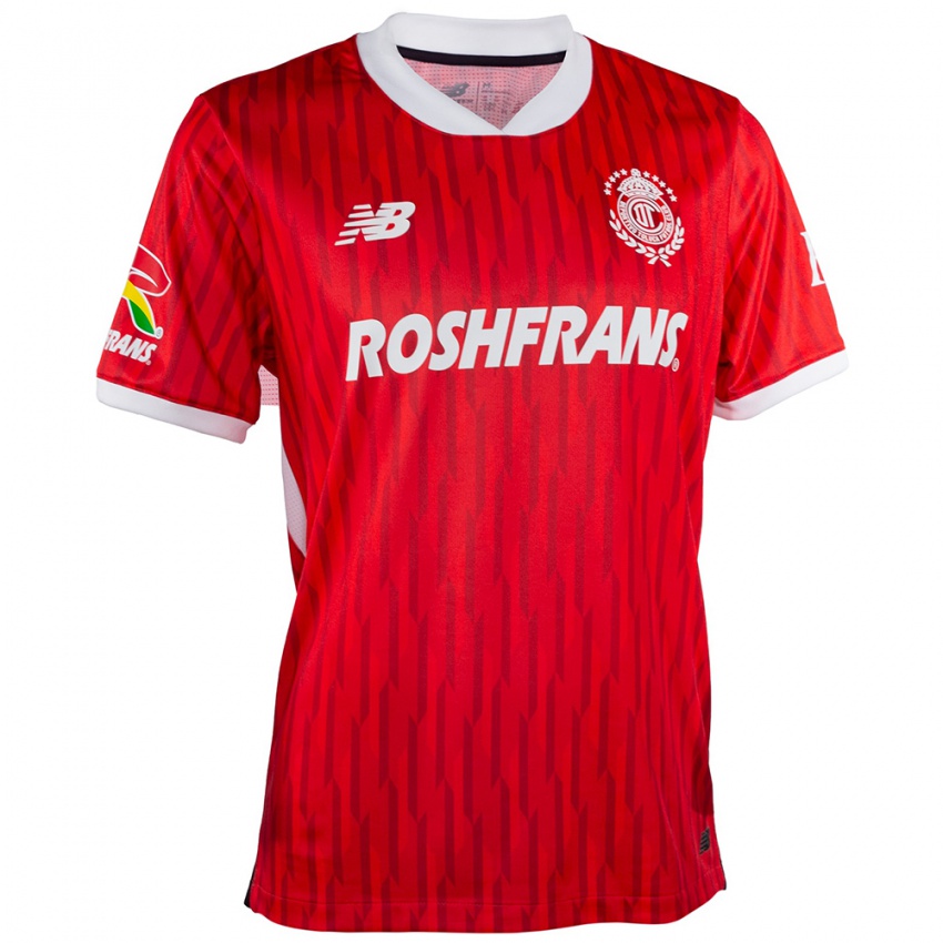 Kinder Santiago Rosales #206 Rot-Weiss Heimtrikot Trikot 2024/25 T-Shirt Schweiz