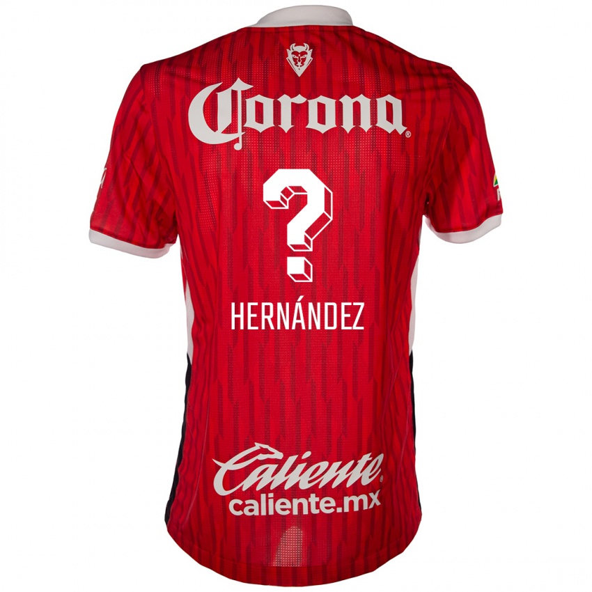 Kinder Francisco Hernández #0 Rot-Weiss Heimtrikot Trikot 2024/25 T-Shirt Schweiz