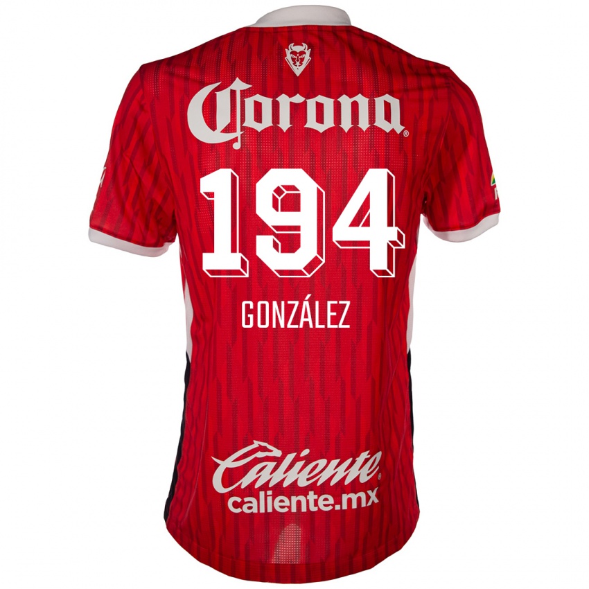 Kinder Cristopher González #194 Rot-Weiss Heimtrikot Trikot 2024/25 T-Shirt Schweiz