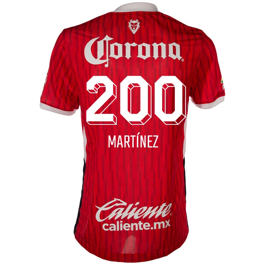 Kinder Edgar Martínez #200 Rot-Weiss Heimtrikot Trikot 2024/25 T-Shirt Schweiz