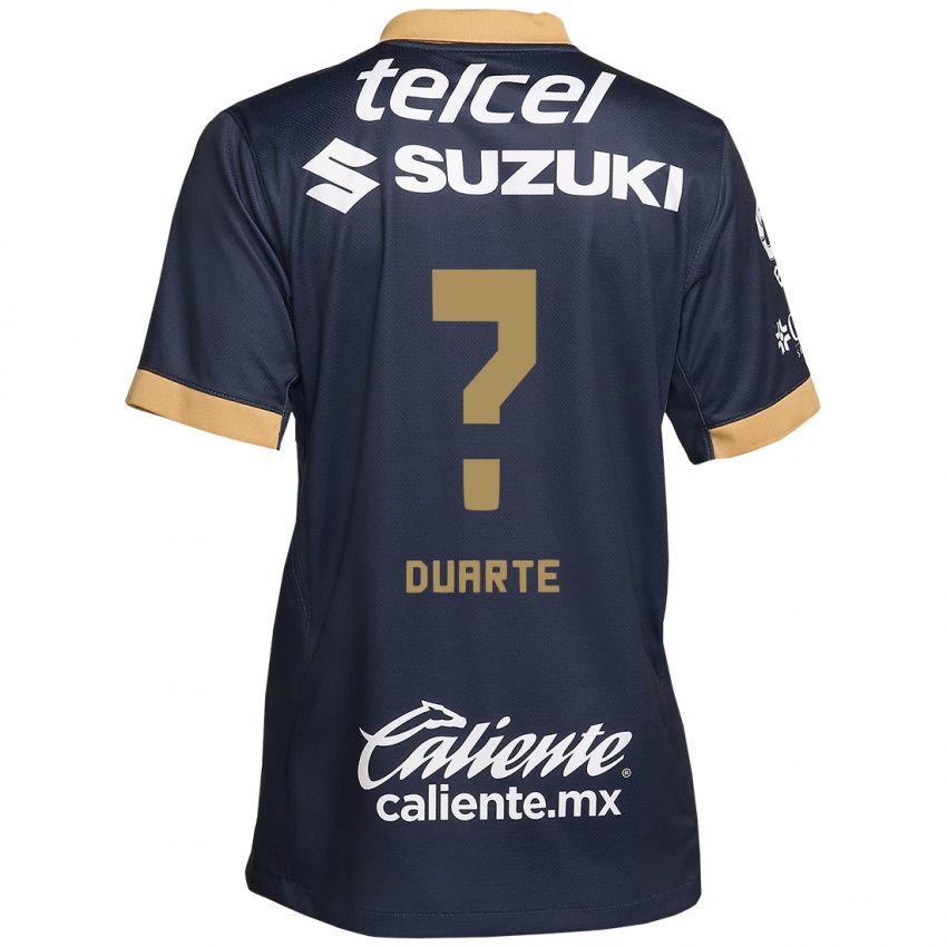 Kinder Rubén Duarte #0 Obsidian Gold Weiß Auswärtstrikot Trikot 2024/25 T-Shirt Schweiz