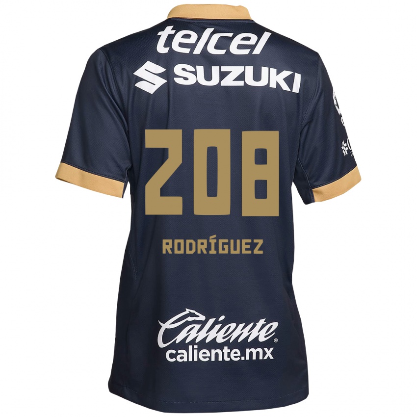 Kinder Gael Rodríguez #208 Obsidian Gold Weiß Auswärtstrikot Trikot 2024/25 T-Shirt Schweiz