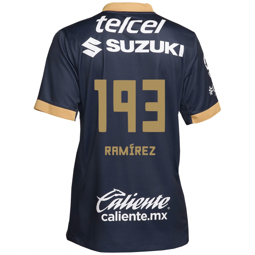 Kinder Héctor Ramírez #193 Obsidian Gold Weiß Auswärtstrikot Trikot 2024/25 T-Shirt Schweiz