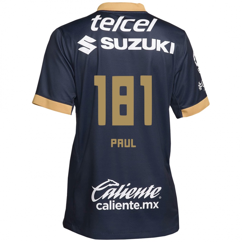 Kinder Miguel Paul #181 Obsidian Gold Weiß Auswärtstrikot Trikot 2024/25 T-Shirt Schweiz