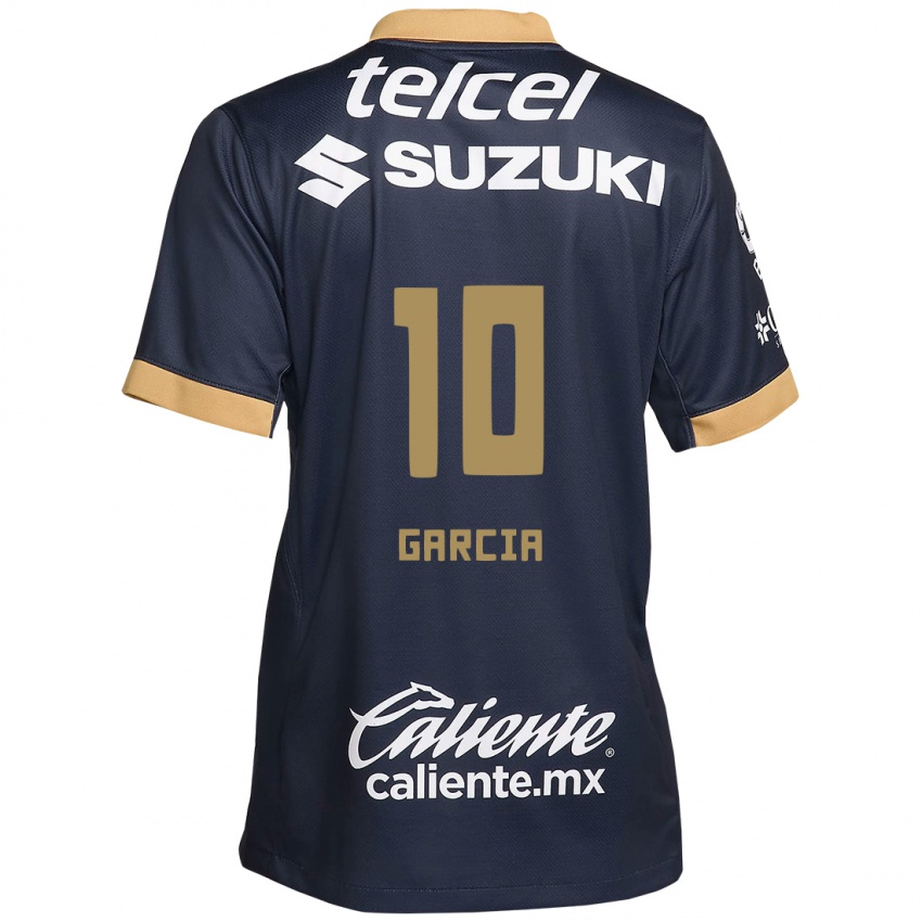 Kinder Daniela Garcia #10 Obsidian Gold Weiß Auswärtstrikot Trikot 2024/25 T-Shirt Schweiz