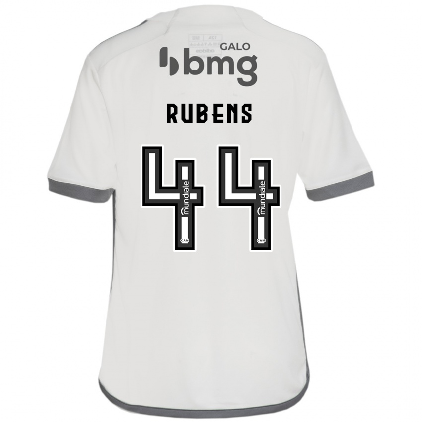 Kinder Rubens #44 Cremefarben Auswärtstrikot Trikot 2024/25 T-Shirt Schweiz