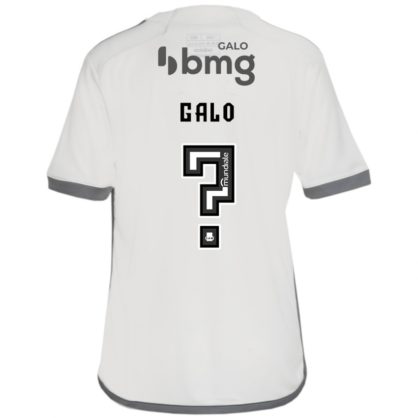 Enfant Maillot Diego Galo #0 Blanc Cassé Tenues Extérieur 2024/25 T-Shirt Suisse