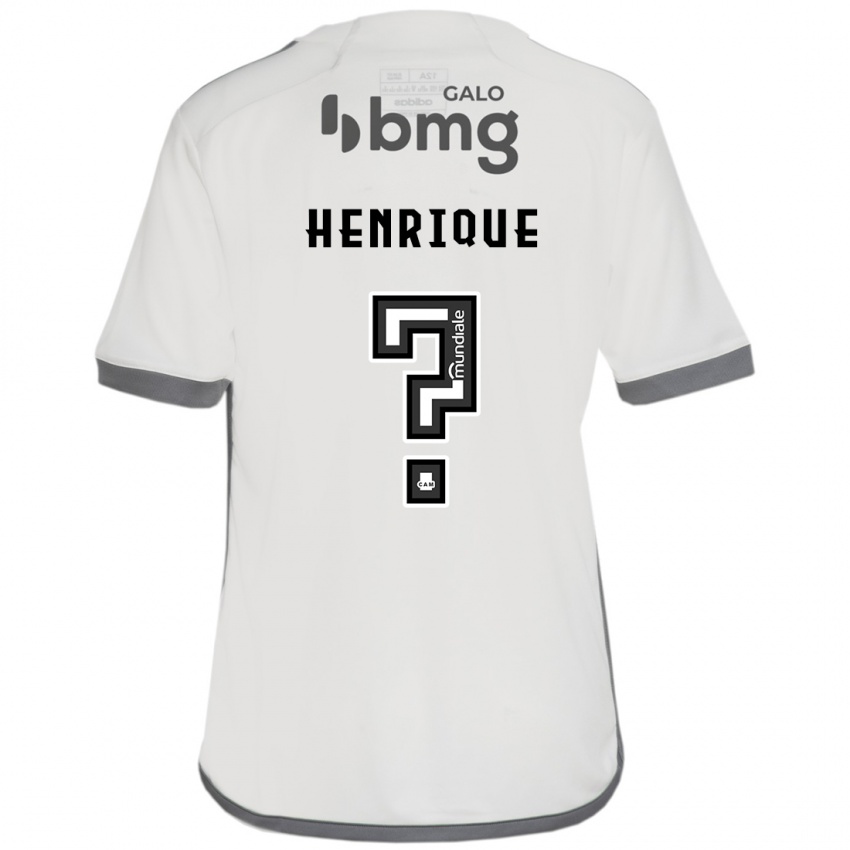 Kinder Bruno Henrique #0 Cremefarben Auswärtstrikot Trikot 2024/25 T-Shirt Schweiz