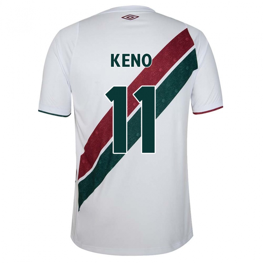 Kinder Keno #11 Weiß Grün Kastanienbraun Auswärtstrikot Trikot 2024/25 T-Shirt Schweiz