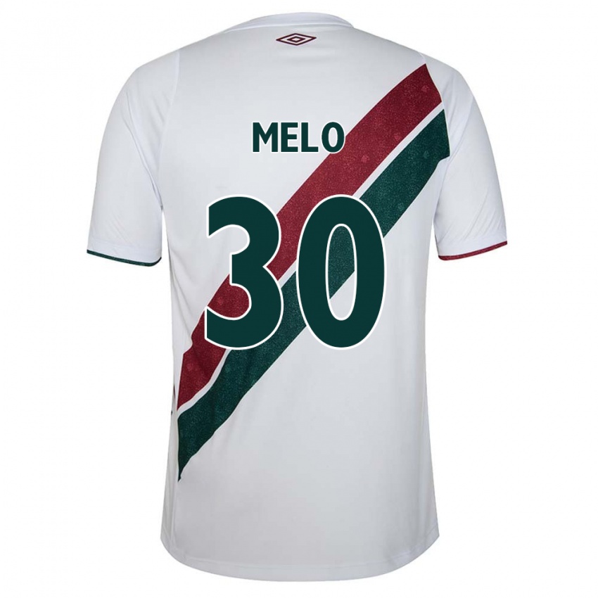 Kinder Felipe Melo #30 Weiß Grün Kastanienbraun Auswärtstrikot Trikot 2024/25 T-Shirt Schweiz