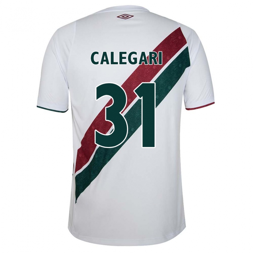 Kinder Calegari #31 Weiß Grün Kastanienbraun Auswärtstrikot Trikot 2024/25 T-Shirt Schweiz