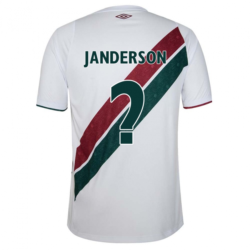 Kinder Janderson #0 Weiß Grün Kastanienbraun Auswärtstrikot Trikot 2024/25 T-Shirt Schweiz